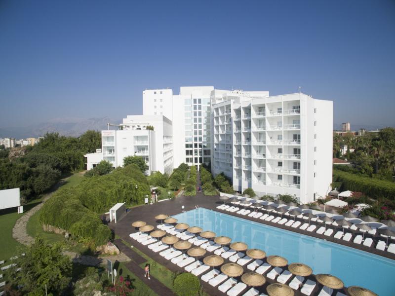 Hotel Su & Aqualand Antalya Eksteriør billede The hotel